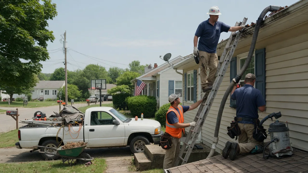 Gutter Installation in Belle Rive, IL near me